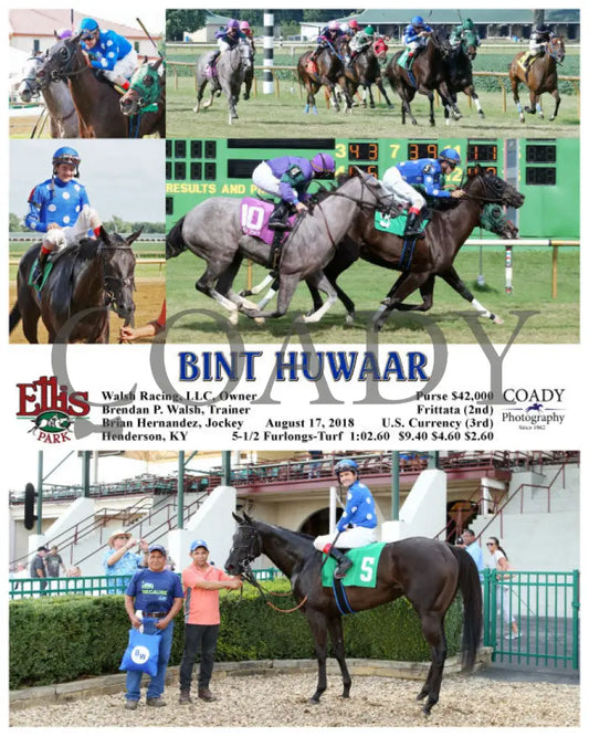 Bint Huwaar - 081718 Race 08 Elp Ellis Park