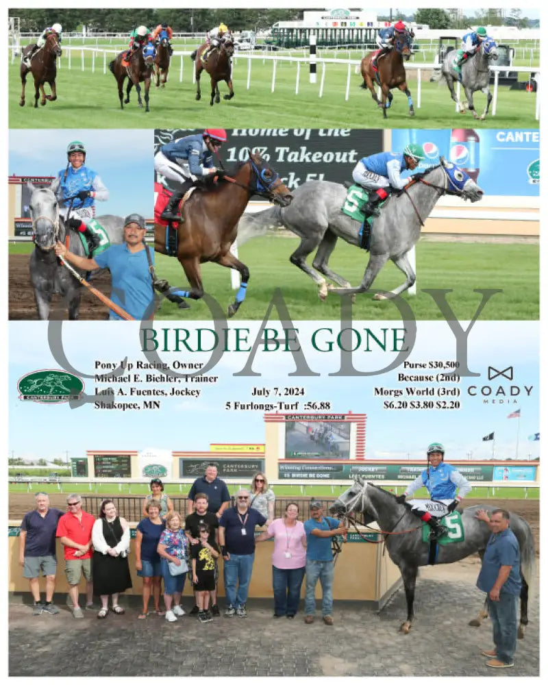 Birdie Be Gone - 07-07-24 R08 Cby Canterbury Park