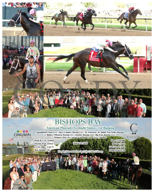 BISHOPS BAY - American Pharoah Overnight Stakes - 1st Running - 03-29-25 - R11 - OP Oaklawn Park