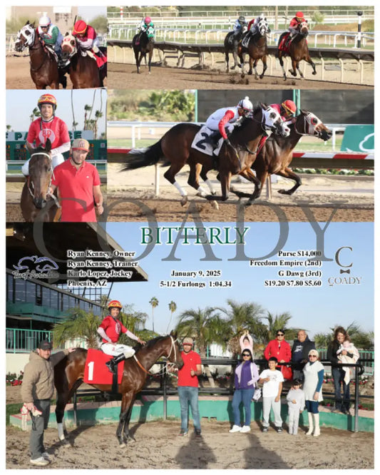 Bitterly - 01-09-25 R08 Tup Turf Paradise