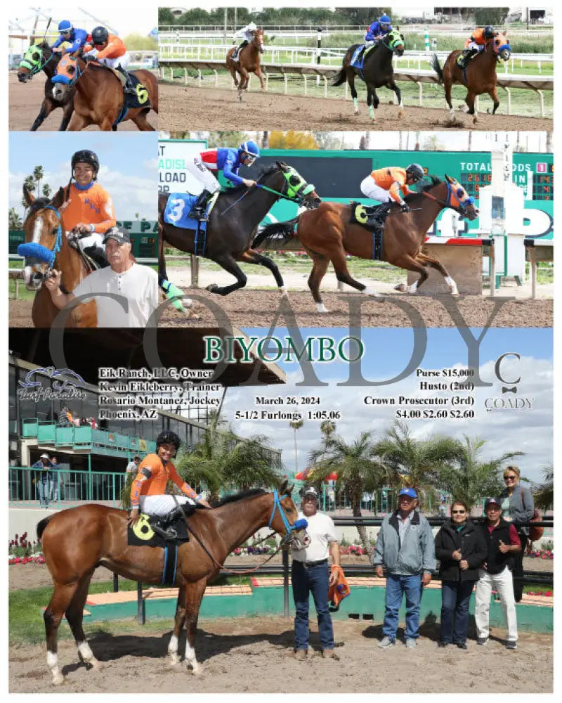 Biyombo - 03 - 26 - 24 R02 Tup Turf Paradise