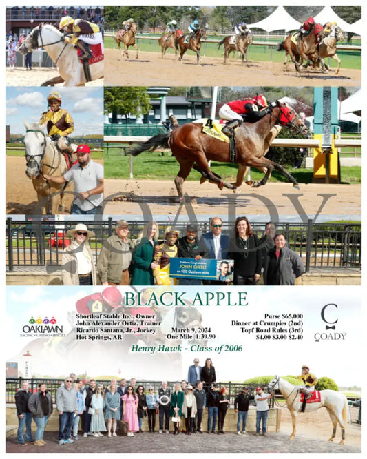 Black Apple - 03 - 09 - 24 R04 Op Oaklawn Park