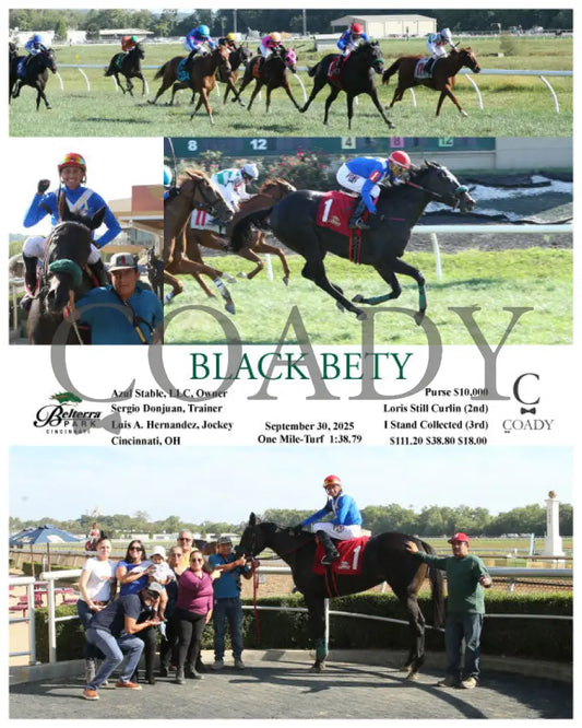 BLACK BETY - 093025 - Race 08 - BTP Presque Isle Downs