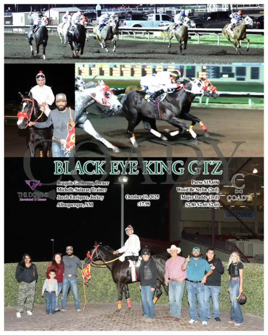 BLACK EYE KING GTZ - 10-10-25 - R06 - ALB Downs at Albuquerque