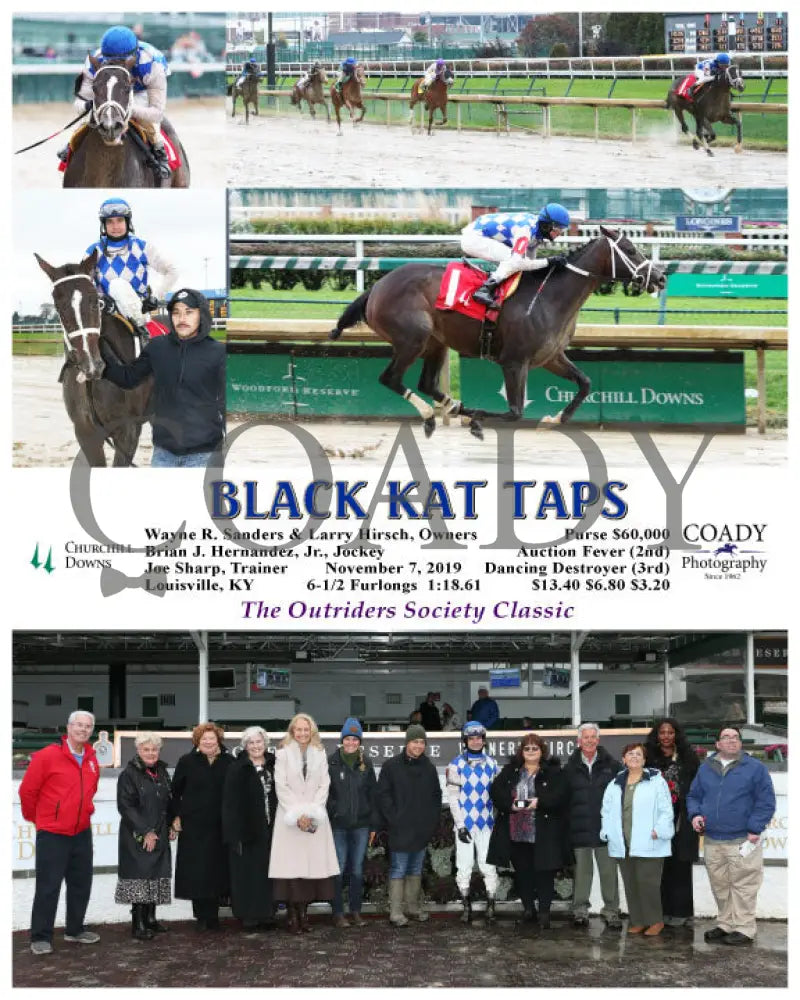 Black Kat Taps - 11-07-19 R05 Cd Group Churchill Downs
