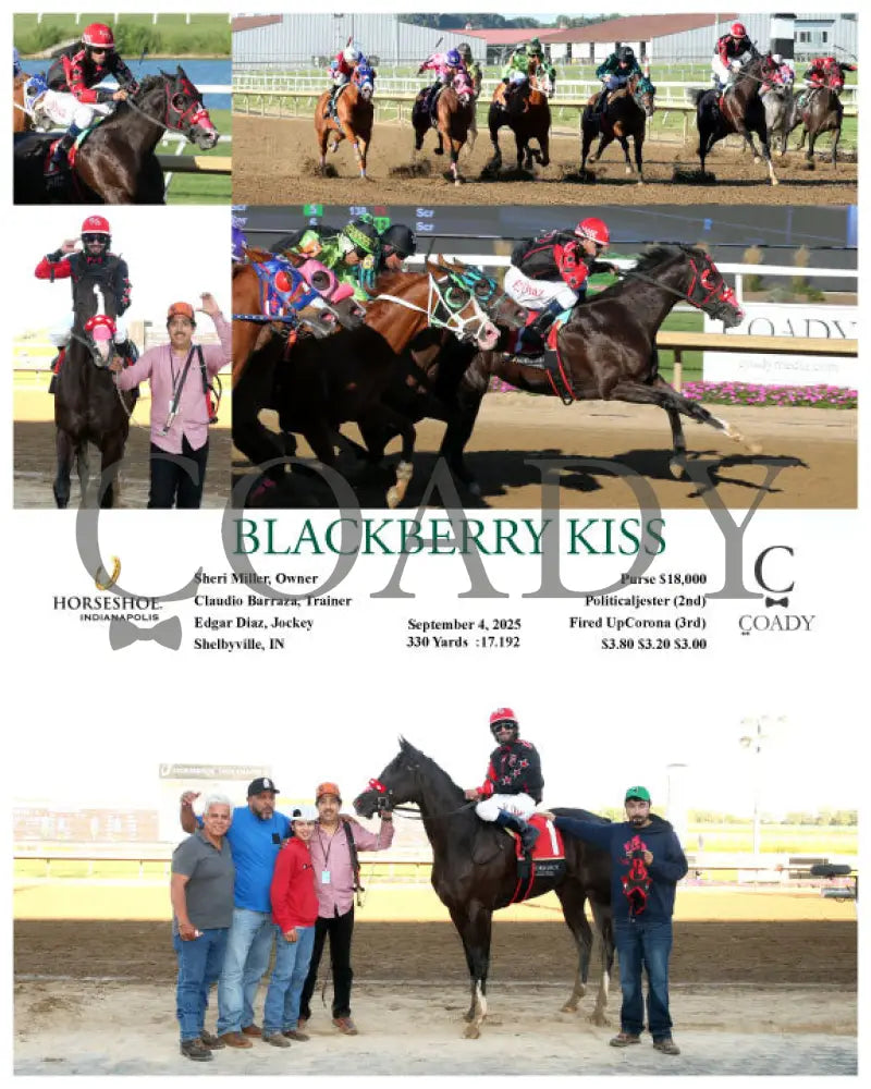 BLACKBERRY KISS 09 04 25 R09 IND Indiana Grand