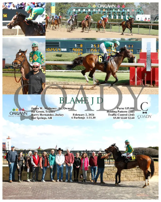 Blame J D - 02-02-24 R02 Op Oaklawn Park