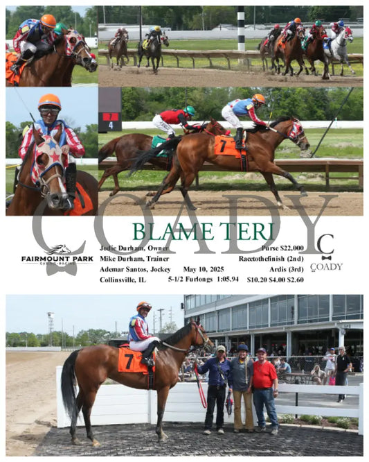 BLAME TERI - 05-10-25 - R06 - FP Fanduel Sportsbook Horse Racing