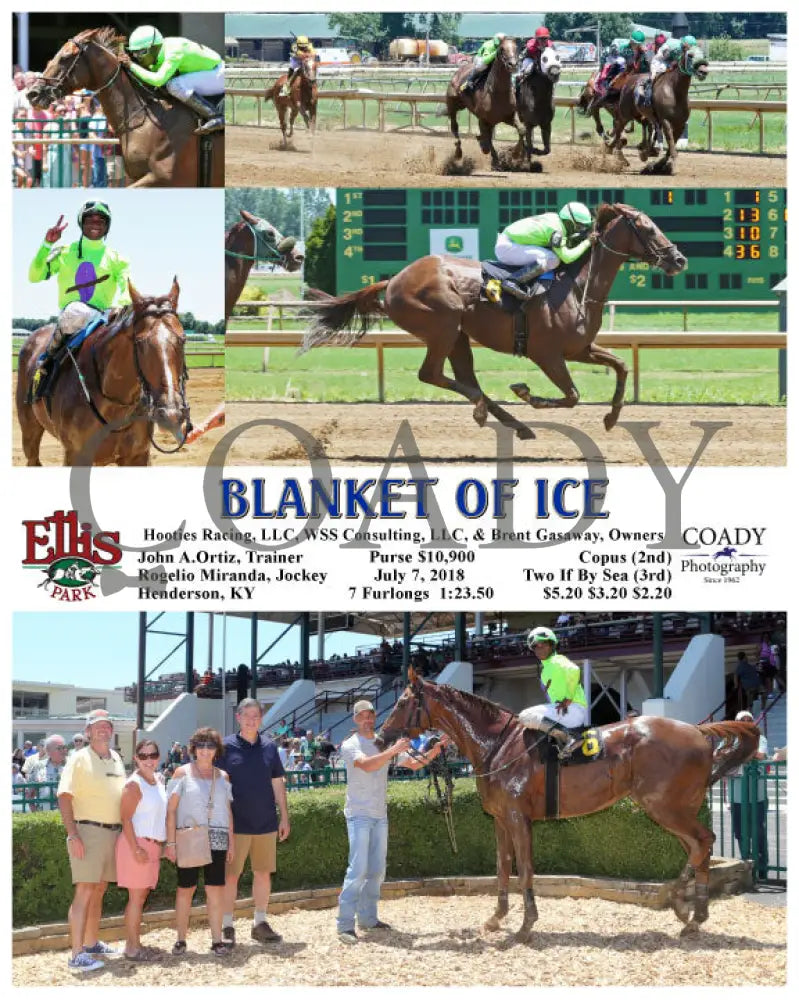 Blanket Of Ice - 070718 Race 01 Elp Ellis Park