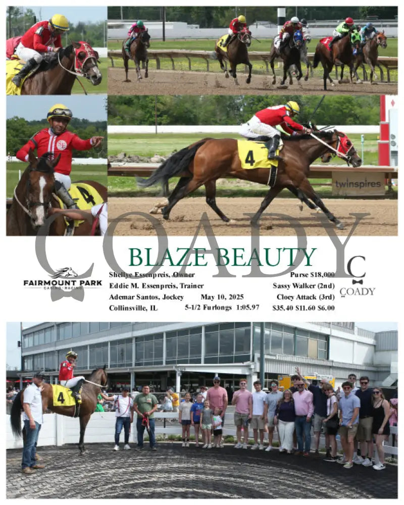 BLAZE BEAUTY - 05-10-25 - R07 - FP Fanduel Sportsbook Horse Racing