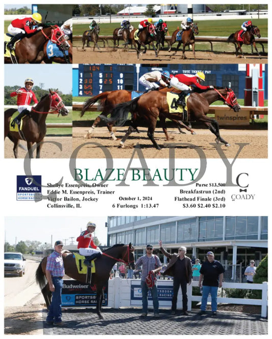 Blaze Beauty - 10-01-24 R01 Fan Fanduel Sportsbook Horse Racing