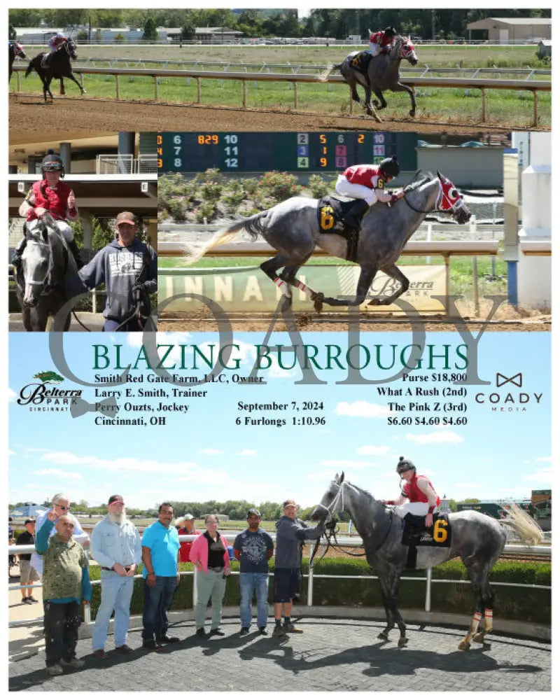 Blazing Burroughs - 090724 Race 02 Btp Belterra Park
