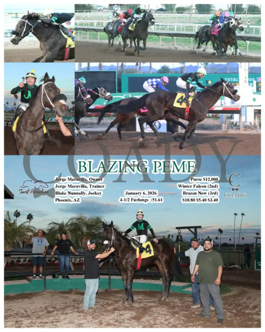 BLAZING PEME - 01-06-26 - R08 - TUP - Coady Media - Kurtis Coady Photography