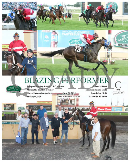 BLAZING PERFORMER - 06-28-25 - R05 - CBY Ruidoso Downs