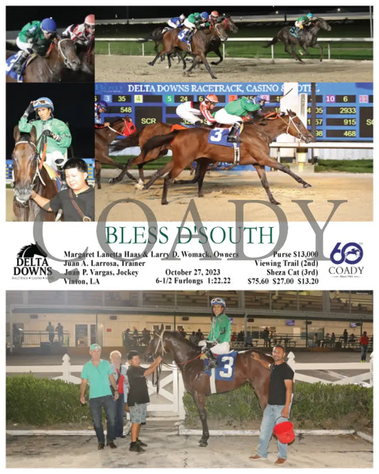 Bless D’south - 10-27-23 R04 Ded Delta Downs