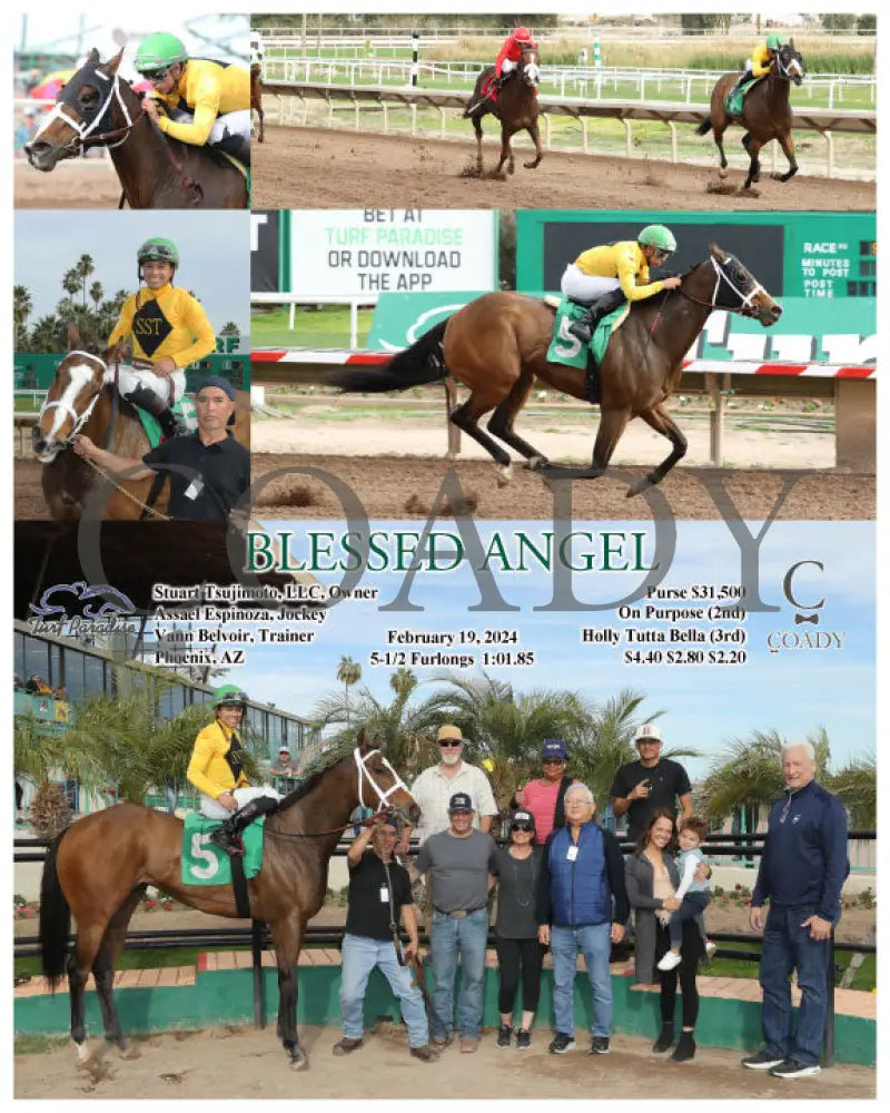 Blessed Angel - 02-19-24 R06 Tup Turf Paradise