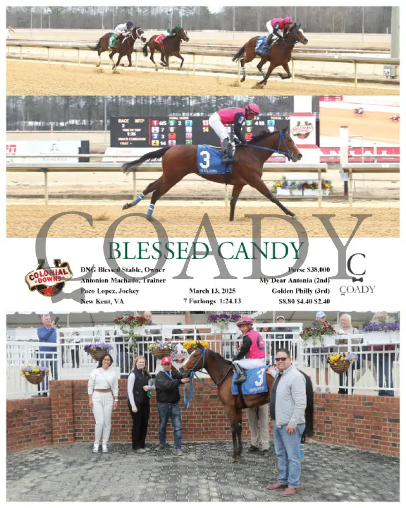 BLESSED CANDY - 03-13-25 - R02 - CNL Colonial Downs