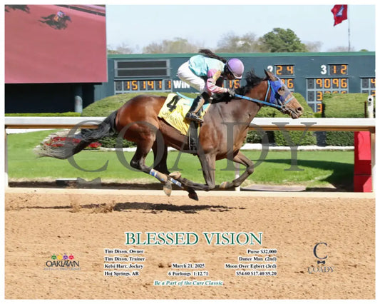 BLESSED VISION - 03-21-25 - R06 - OP - Action Oaklawn Park
