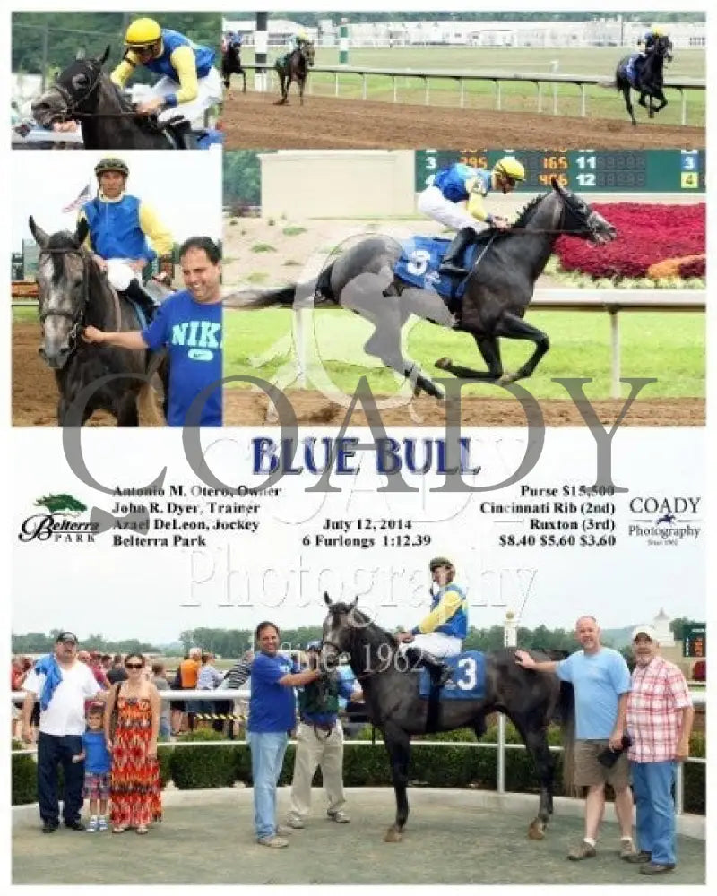 Blue Bull - 071214 Race 05 Btp Belterra Park
