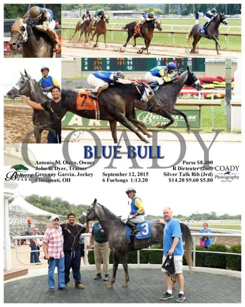 Blue Bull - 091215 Race 01 Btp Belterra Park