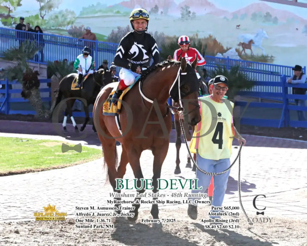 Blue Devil - Winsham Lad Stakes 48Th Running 02-07-25 R07 Sun Paddock 01 Turfway Park