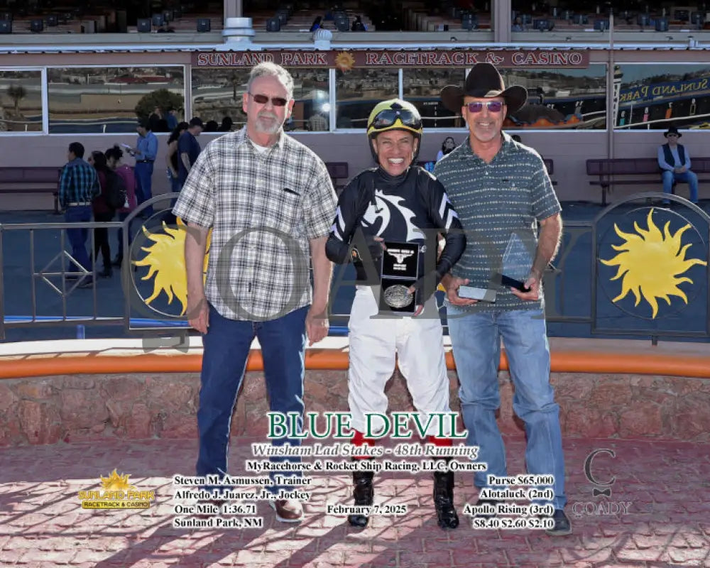 Blue Devil - Winsham Lad Stakes 48Th Running 02-07-25 R07 Sun Presentation 01 Turfway Park