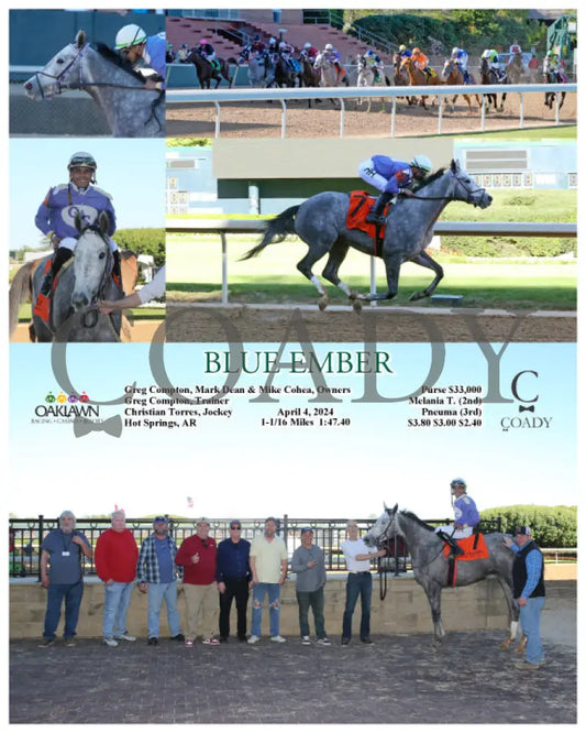 Blue Ember - 04 - 04 - 24 R09 Op Oaklawn Park