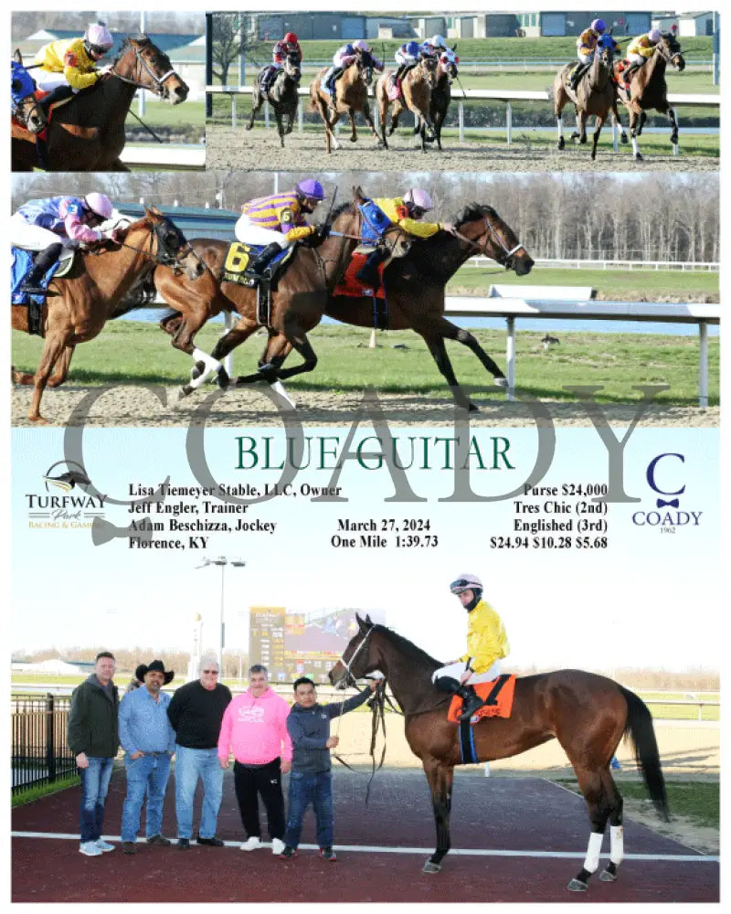 Blue Guitar - 03 - 27 - 24 R02 Tp Turfway Park