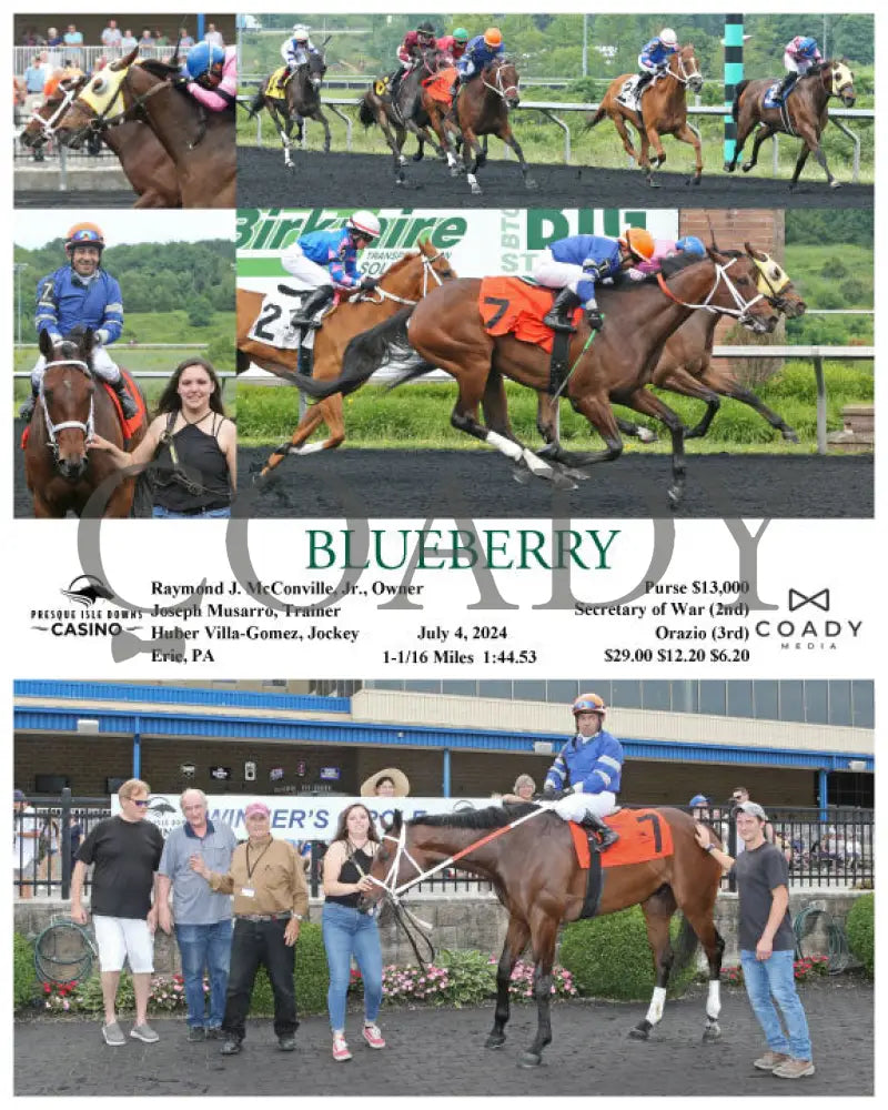 Blueberry - 07-04-24 R04 Pid Presque Isle Downs