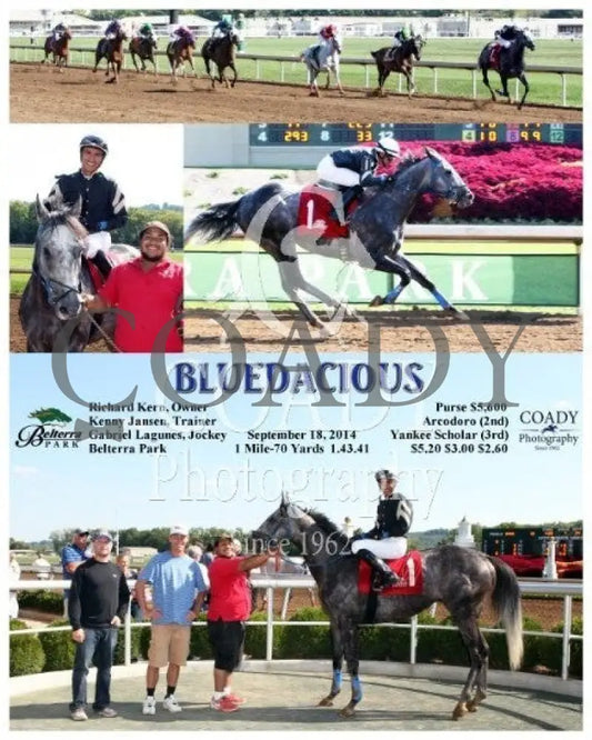 Bluedacious - 091814 Race 06 Btp Belterra Park