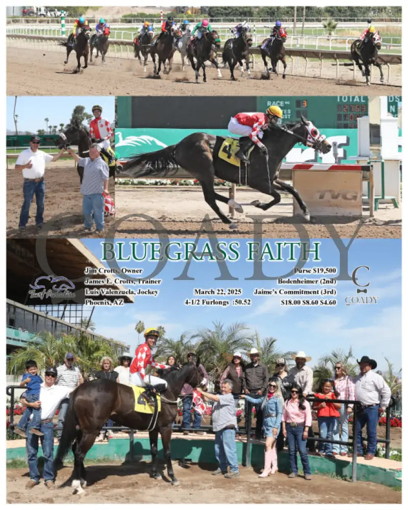 BLUEGRASS FAITH - 03-22-25 - R03 - TUP Turf Paradise