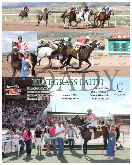 BLUEGRASS FAITH - 08-02-25 - R07 - WYO Wyoming Downs