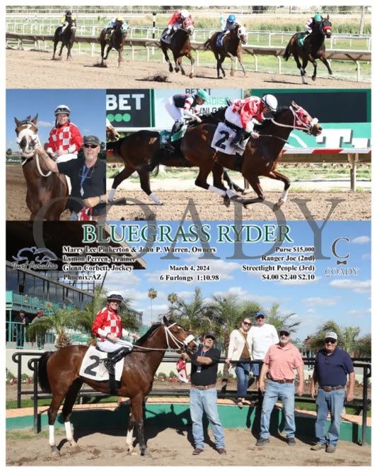 Bluegrass Ryder - 03-04-24 R05 Tup Turf Paradise