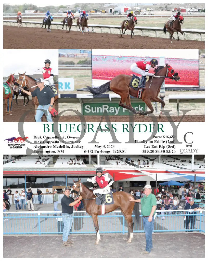 Bluegrass Ryder - 05-04-24 R10 Srp Sunray Park