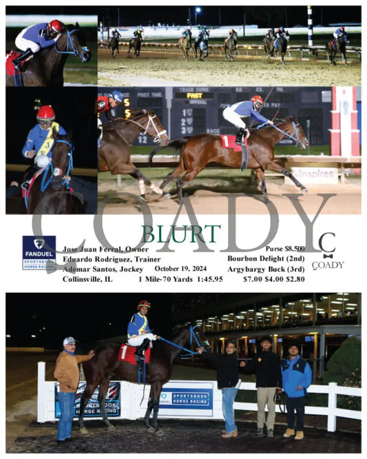 Blurt - 10-19-24 R05 Fan Fanduel Sportsbook Horse Racing