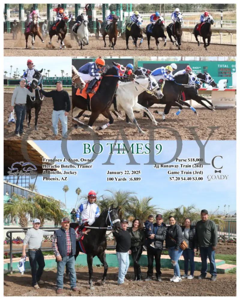 Bo Times 9 - 01-22-25 R01 Tup Turf Paradise