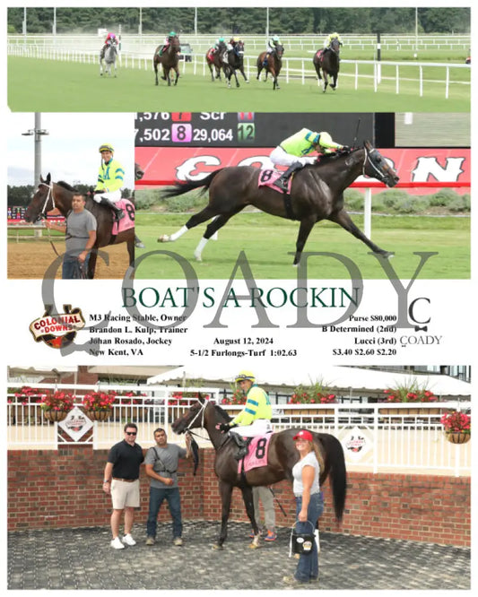 Boat’s A Rockin - 08-12-24 R08 Cnl Colonial Downs