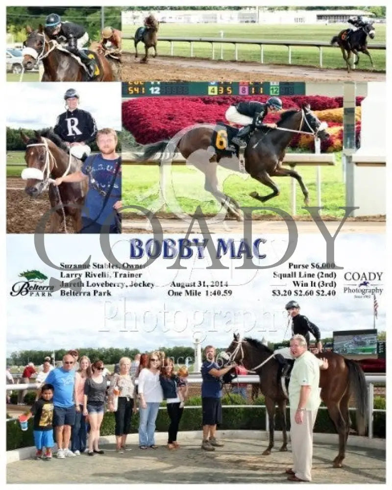 Bobby Mac - 083114 Race 08 Btp Belterra Park
