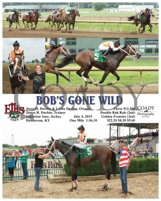 Bob’s Gone Wild - 070415 Race 04 Elp Ellis Park