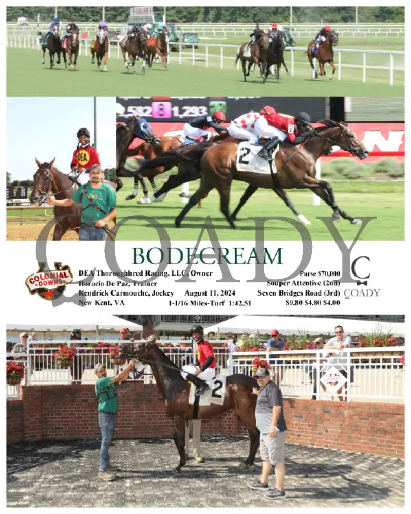 Bodecream - 08-11-24 R04 Cnl Colonial Downs