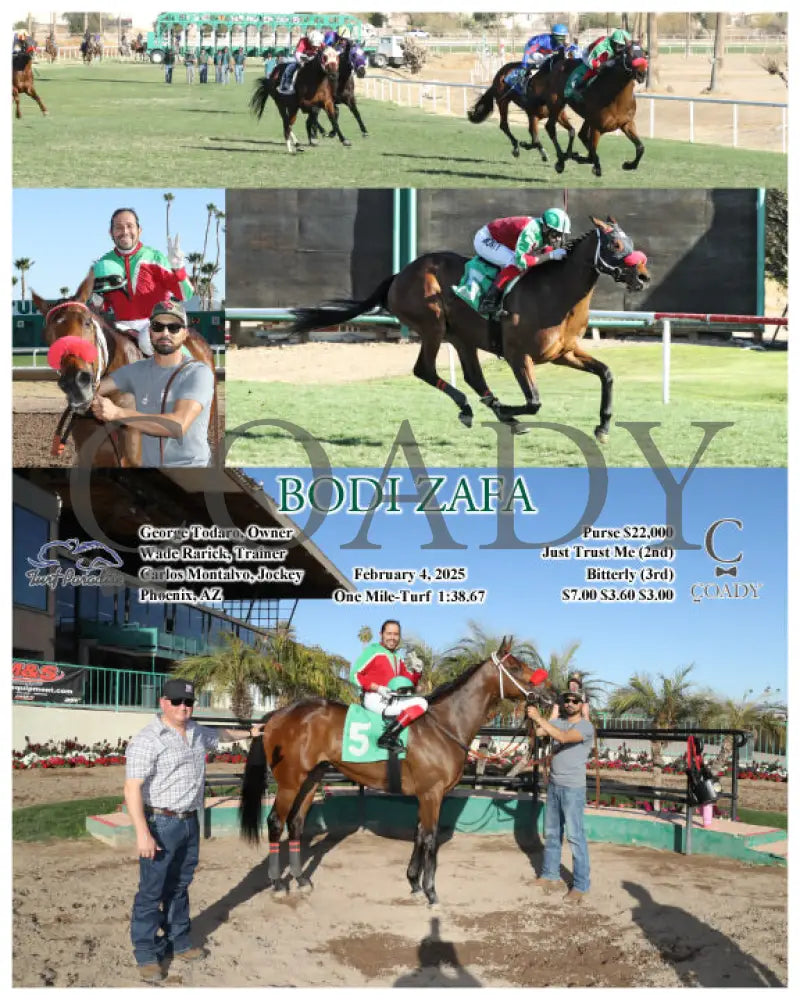 Bodi Zafa - 02-04-25 R08 Tup Turf Paradise