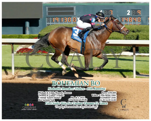 Bohemian Bo - Nodouble Breeders’ Stakes 16Th Running 03-02-24 R07 Op Action Oaklawn Park