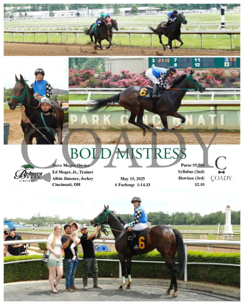 BOLD MISTRESS - 05-15-25 - R04 - BTP Churchill Downs