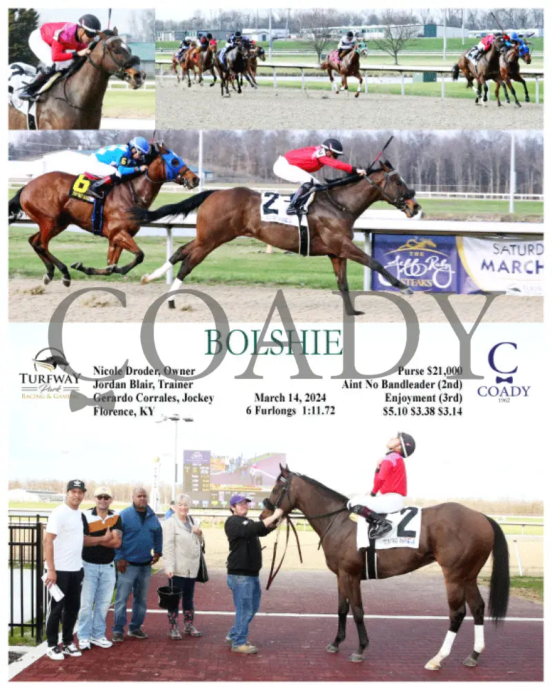 Bolshie - 03 - 14 - 24 R01 Tp Turfway Park