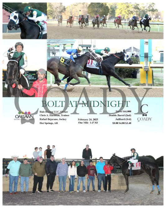 BOLT AT MIDNIGHT - 022425 - Race 10 - OP Oaklawn Park