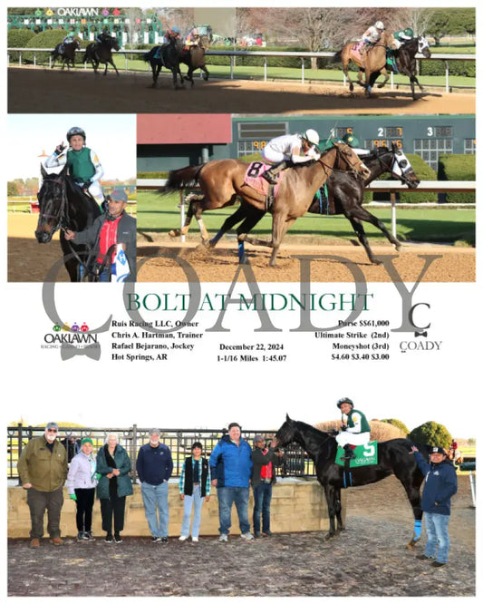Bolt At Midnight - 12-22-24 R06 Op Oaklawn Park