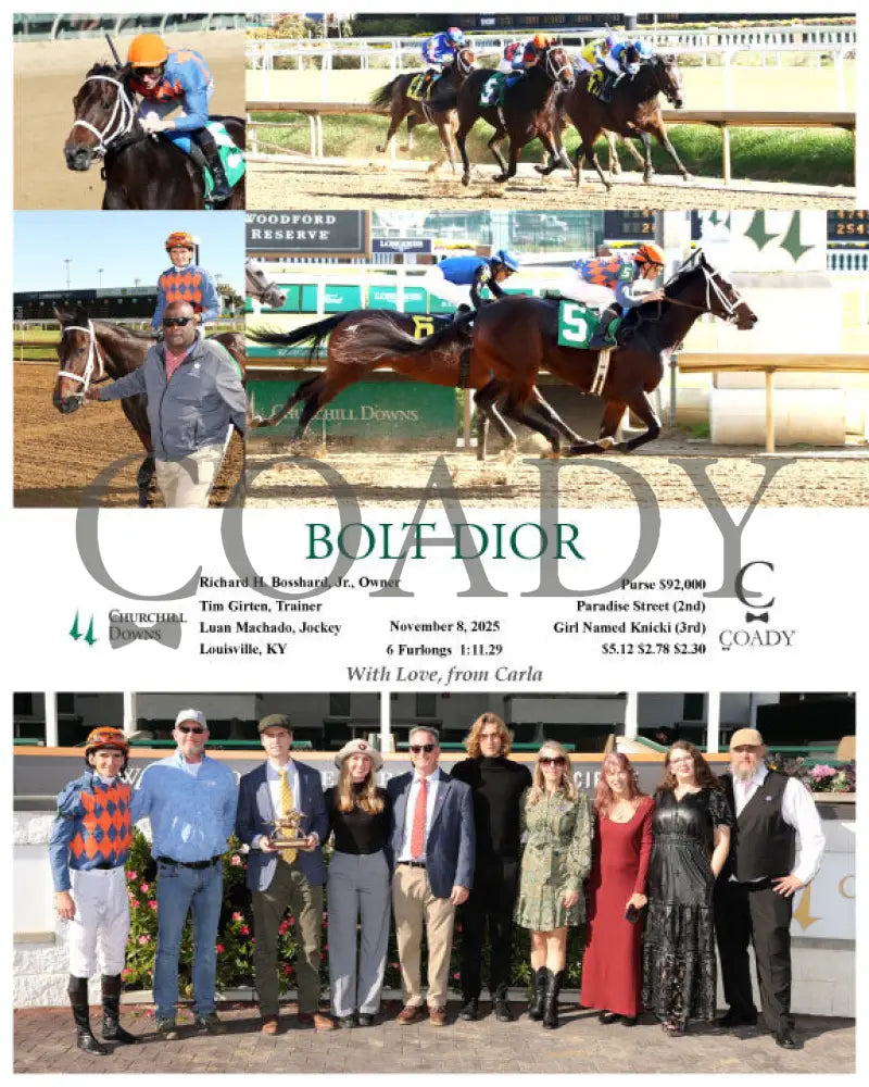 BOLT DIOR - 11-08-25 - R03 - CD - Group Churchill Downs
