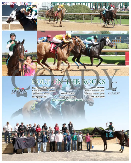 BOLT ON THE ROCKS - 03-22-25 - R04 - OP Oaklawn Park