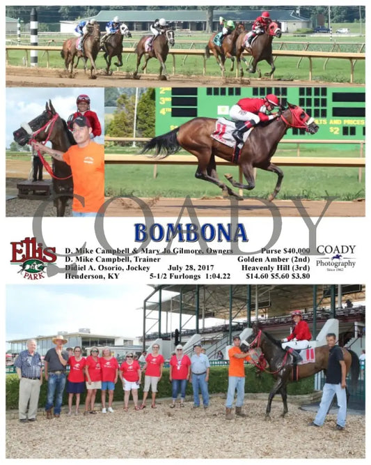 Bombona - 072817 Race 08 Elp Ellis Park