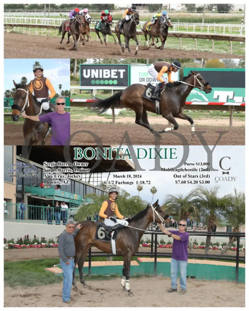 Bonita Dixie - 03 - 18 - 24 R06 Tup Turf Paradise